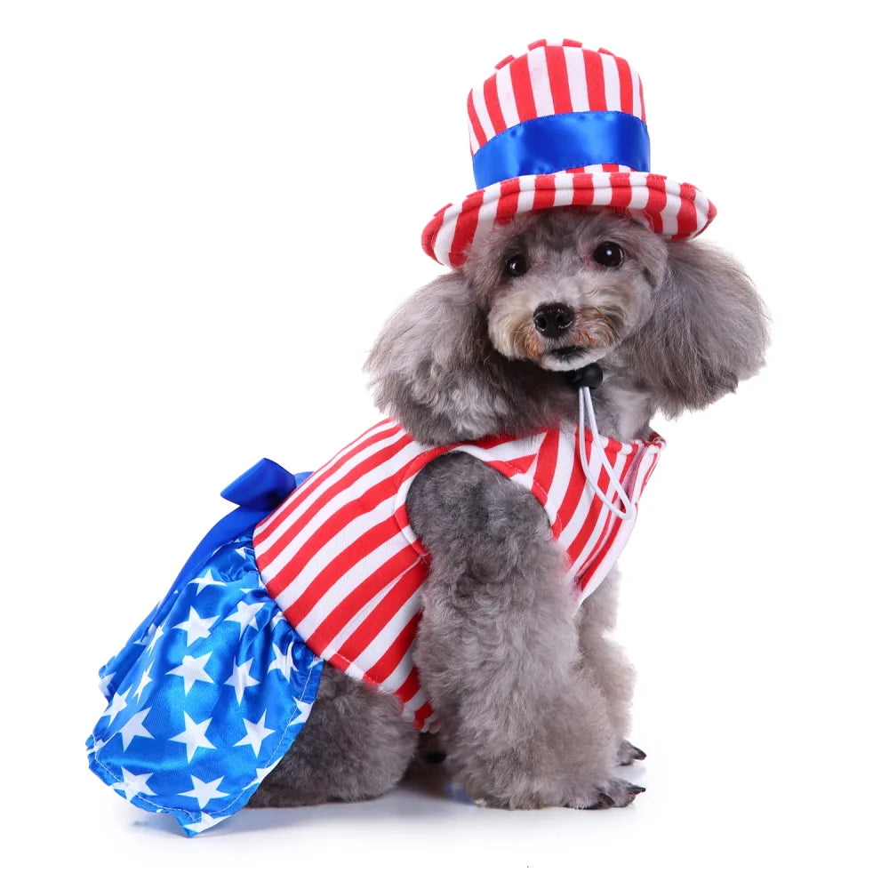 Halloween & Christmas Pet Costume – Cat & Dog Cosplay Dress-Up Outfit