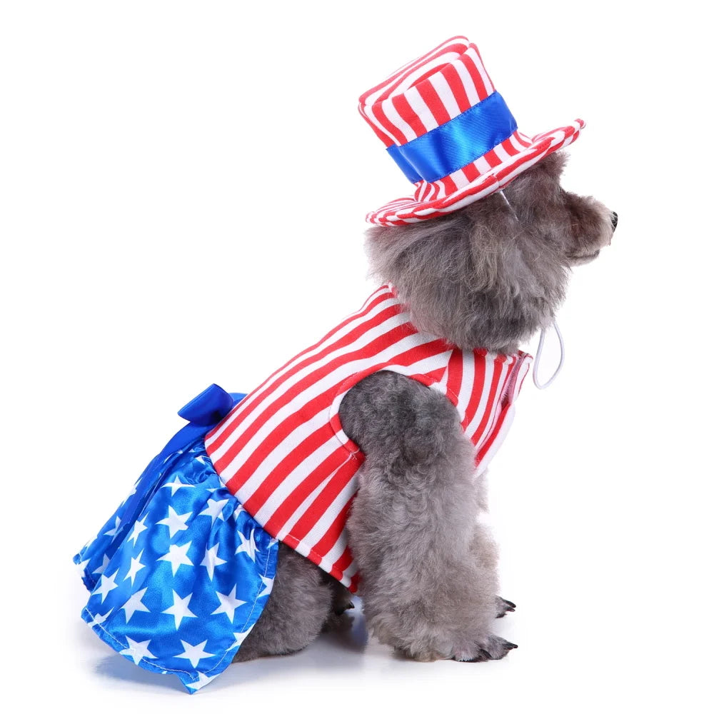Halloween & Christmas Pet Costume – Cat & Dog Cosplay Dress-Up Outfit