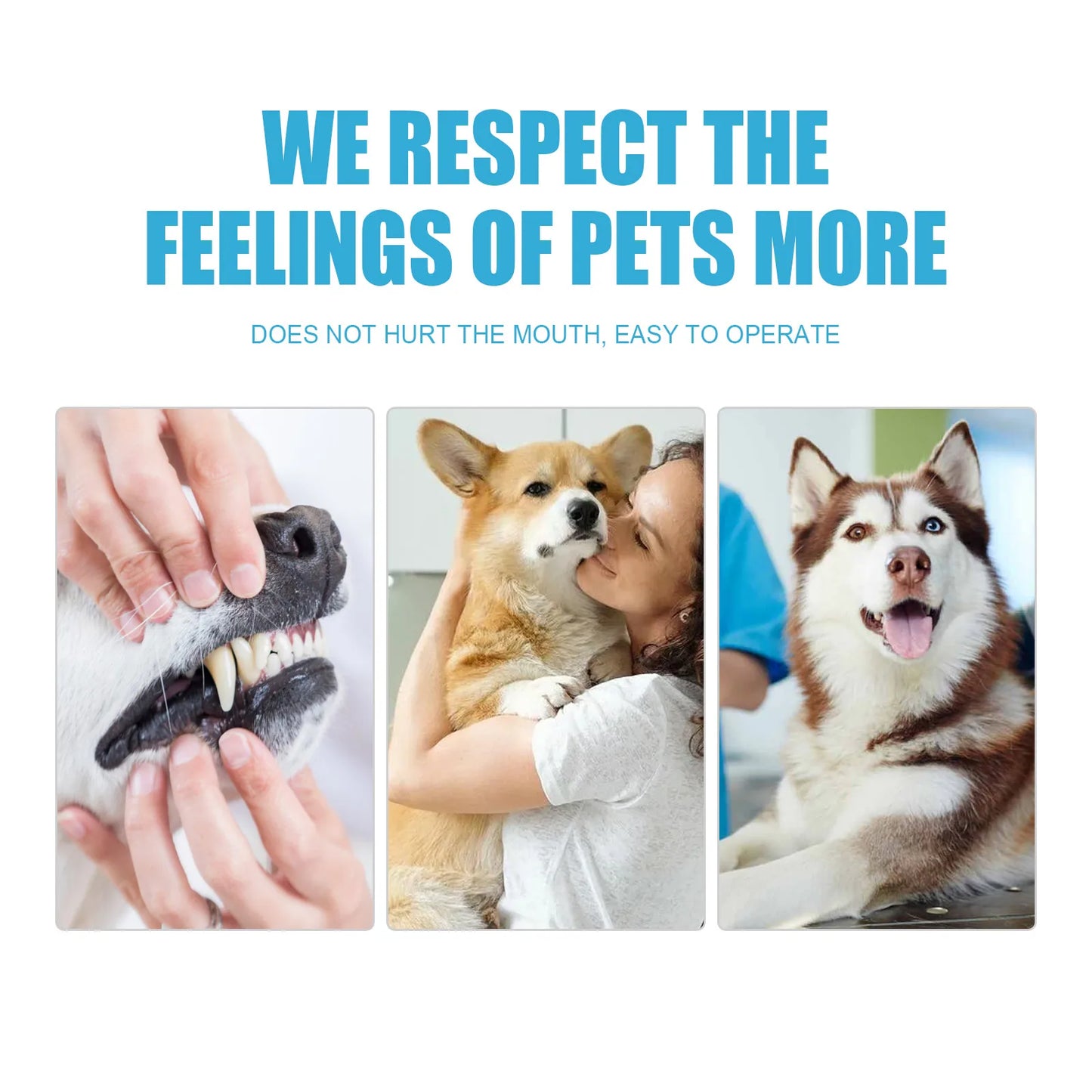 Pet Oral Care Toothpaste – Cleans Tartar & Plaque, Freshens Breath, Edible for Dogs & Cats