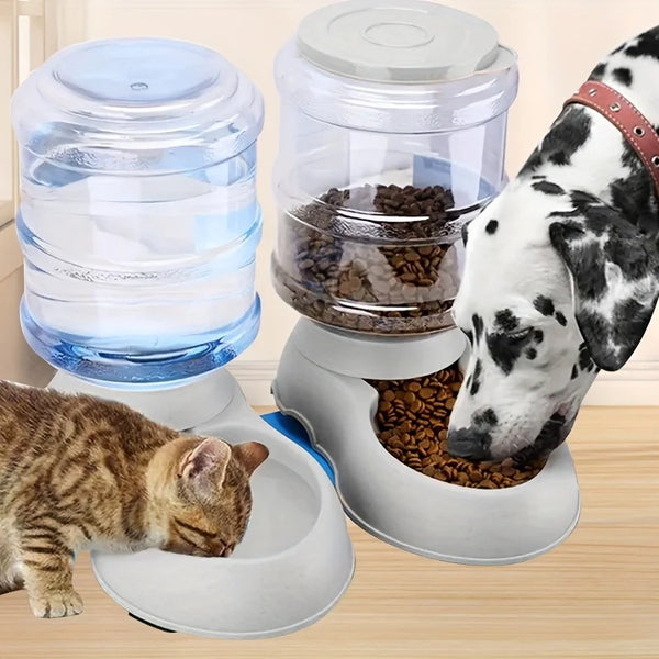 Automatic Pet Water and Food Feeder