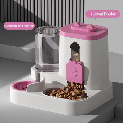 SmartFeast™ 2-in-1 Pet Feeder & Water Dispenser