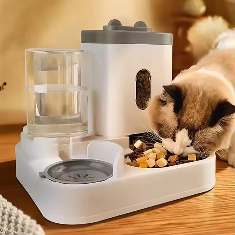 SmartFeast™ 2-in-1 Pet Feeder & Water Dispenser