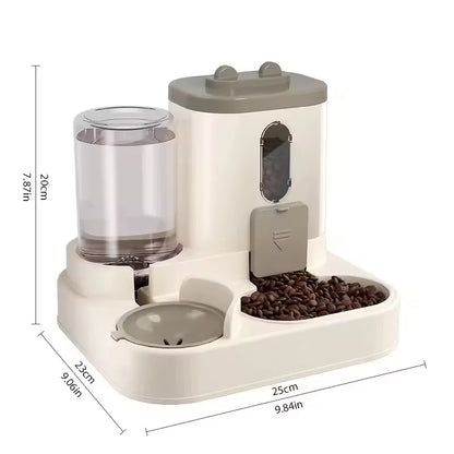 SmartFeast™ 2-in-1 Pet Feeder & Water Dispenser