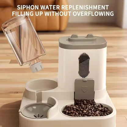 SmartFeast™ 2-in-1 Pet Feeder & Water Dispenser
