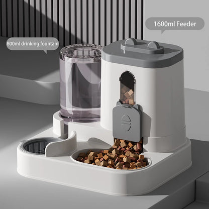 SmartFeast™ 2-in-1 Pet Feeder & Water Dispenser