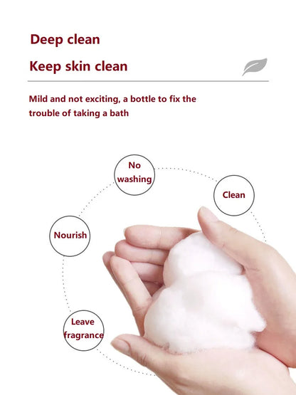 200ml Pet Dry Cleaning Foam – Water-Free Shampoo for Dogs & Cats