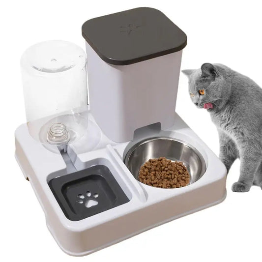 AquaBowl™ 2-in-1 Automatic Pet Feeder