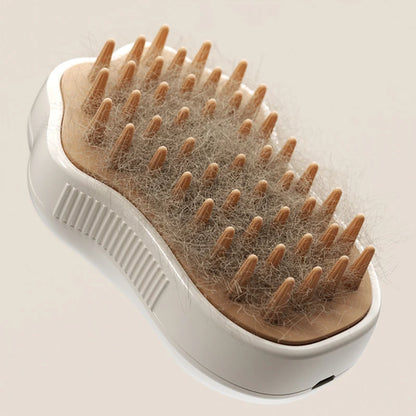 SteamPaw™ 3-in-1 Pet Grooming Brush
