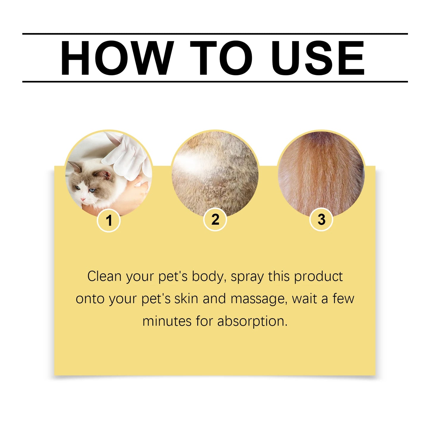 YEGBONG Pet Skin Treatment Spray – Anti-Itch & Soothing Care for Dogs & Cats