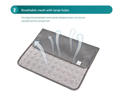 Dog Bed Cooling Mat Beds Large Dogs Pet Bed Medium Small Blanket Supplies Puppy Accessories Sofa Accessory