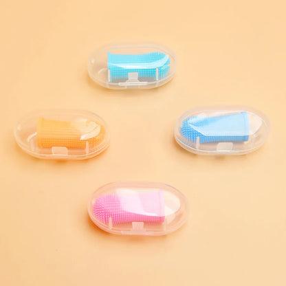 Pet Finger Toothbrush – Silicone Oral Cleaning Brush for Cats & Dogs