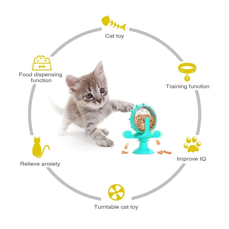 TreatSpin™ Interactive IQ Feeder Toy