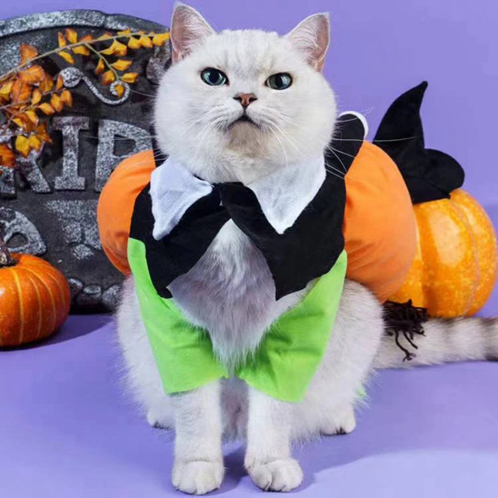 Funny Pet Cosplay Costume – Halloween & Christmas Outfit for Cats & Dogs