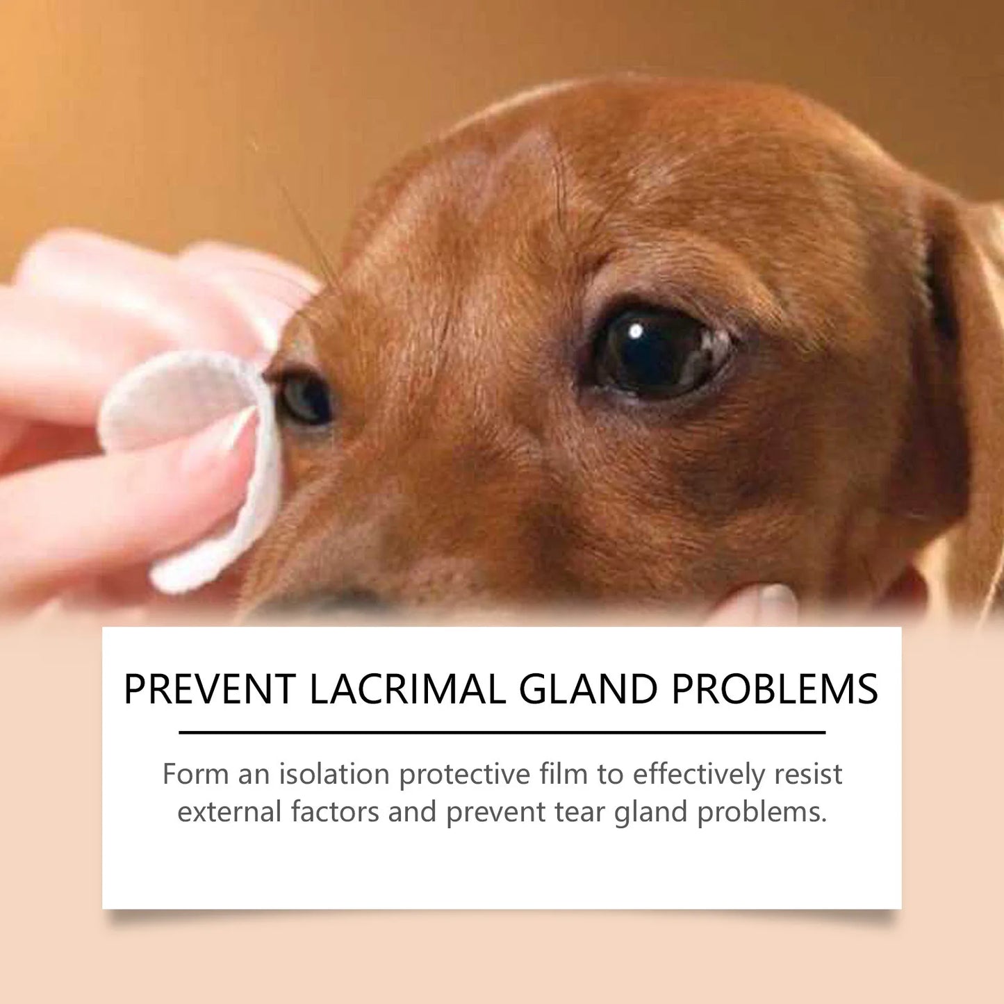 30g Pet Eye Cleaner Cream – Natural Tear Stain Remover for Dogs & Cats