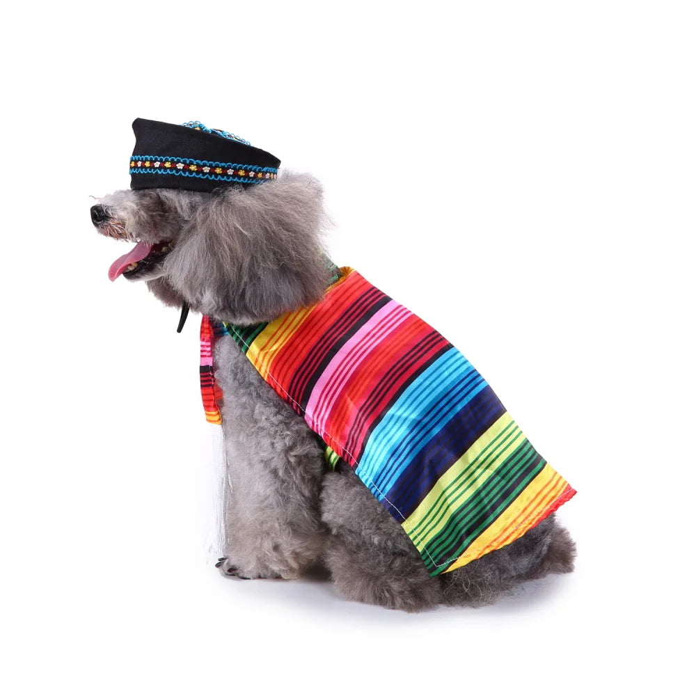 Halloween & Christmas Pet Costume – Cat & Dog Cosplay Dress-Up Outfit