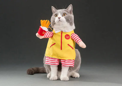 Pet Costume Clothes Suit for Cats & Dogs – Cute Cosplay Outfits for Halloween, Christmas & Parties