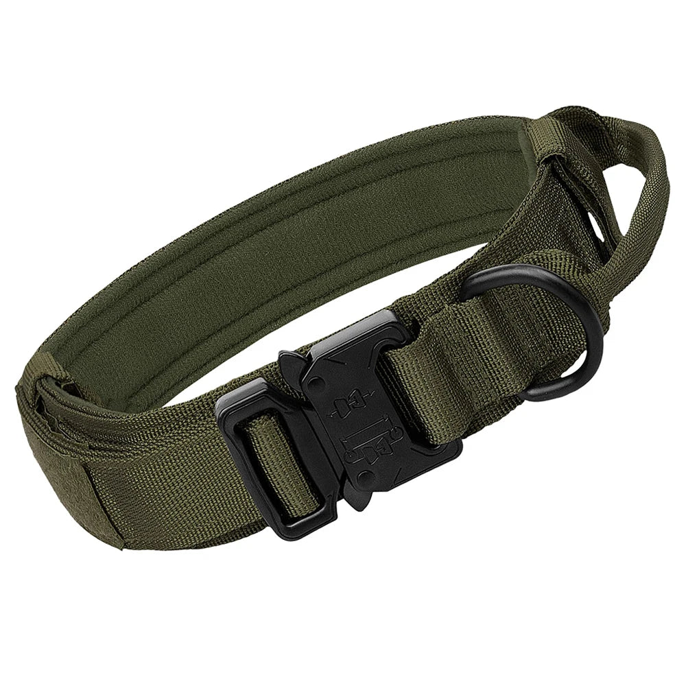🔥 Product Name: K9Guard™ Tactical Dog Collar with Handle