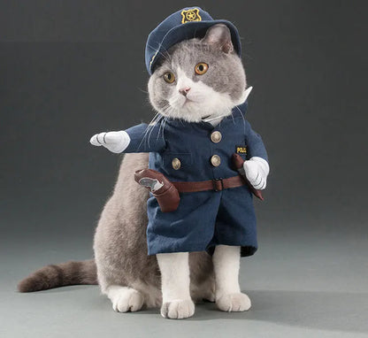 Pet Costume Clothes Suit for Cats & Dogs – Cute Cosplay Outfits for Halloween, Christmas & Parties