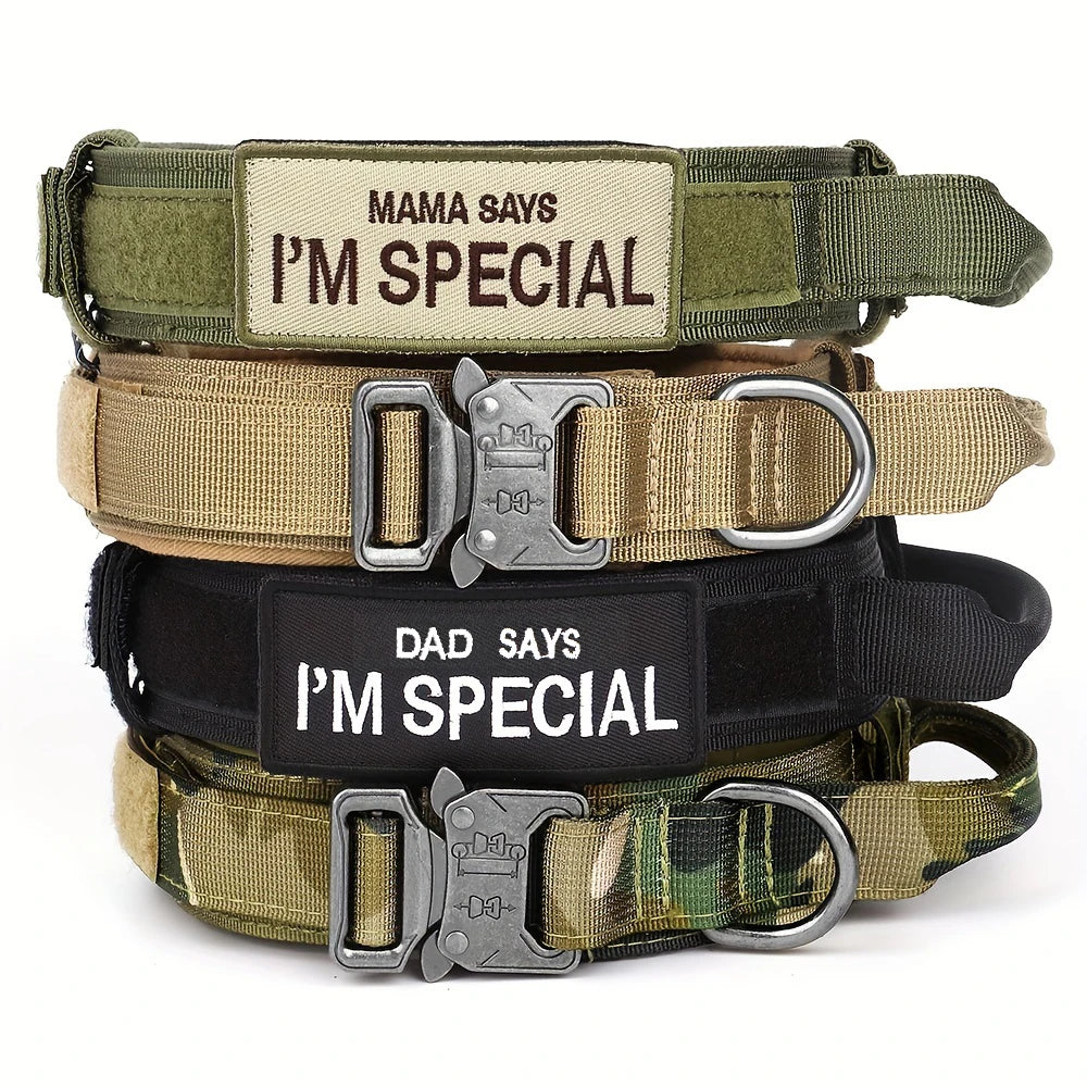 🔥 Product Name: K9Guard™ Tactical Dog Collar with Handle
