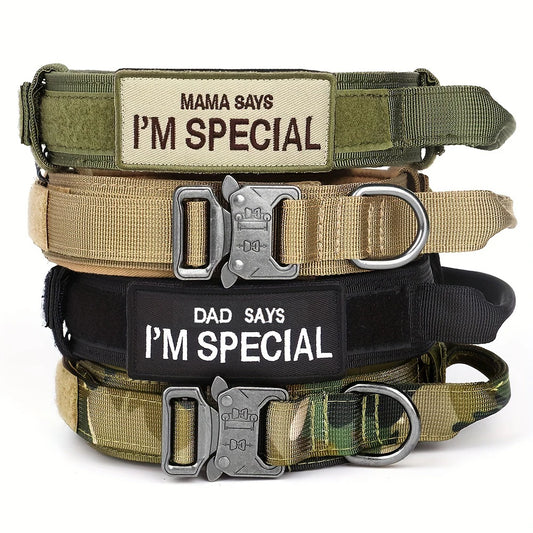 🔥 Product Name: K9Guard™ Tactical Dog Collar with Handle