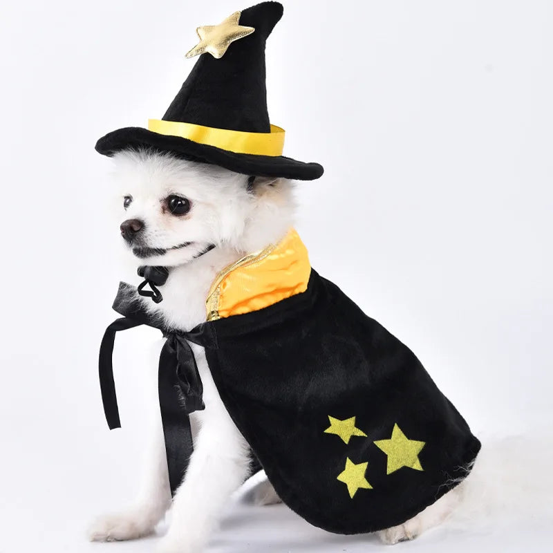 Halloween Dog & Cat Costume – Funny Small Dog Jacket & Creative Pet Outfit