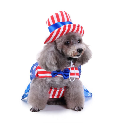 Halloween & Christmas Pet Costume – Cat & Dog Cosplay Dress-Up Outfit
