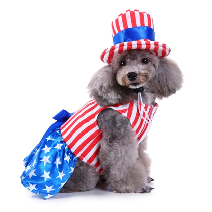 Halloween & Christmas Pet Costume – Cat & Dog Cosplay Dress-Up Outfit