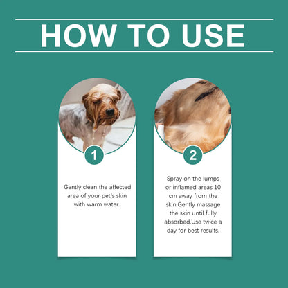 Pet Skin Repair Spray – Soothes Dryness, Redness & Itching for Puppies & Kittens