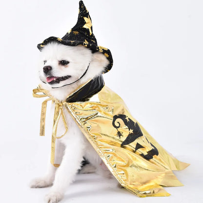 Halloween Dog & Cat Costume – Funny Small Dog Jacket & Creative Pet Outfit