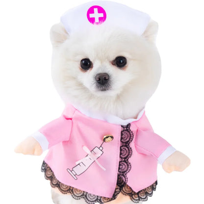 Halloween Dog & Cat Costume – Funny Small Dog Jacket & Creative Pet Outfit