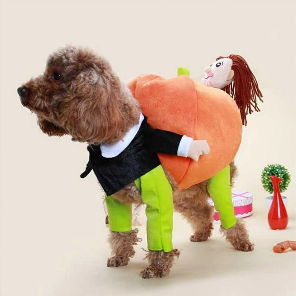 Funny Pet Cosplay Costume – Halloween & Christmas Outfit for Cats & Dogs