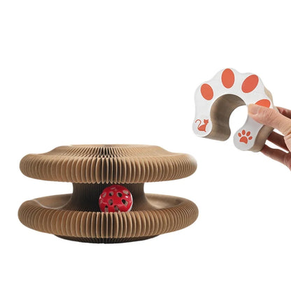 ScratchSphere™ Foldable Cat Play Board