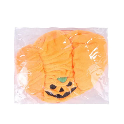 Halloween Pet Pumpkin Hat – Cat & Dog Costume Headgear for Small, Medium & Large Dogs