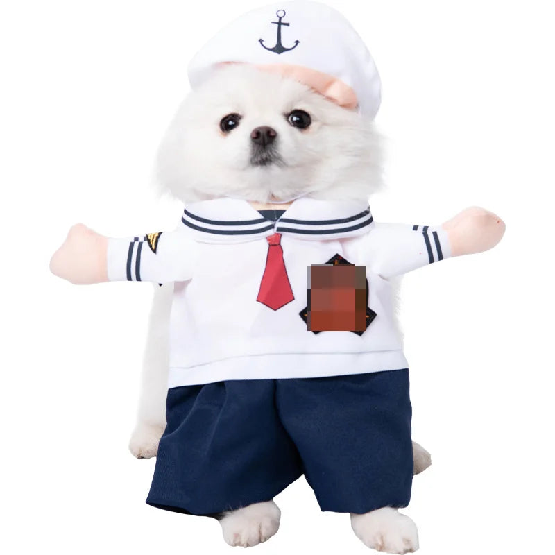 Halloween Dog & Cat Costume – Funny Small Dog Jacket & Creative Pet Outfit