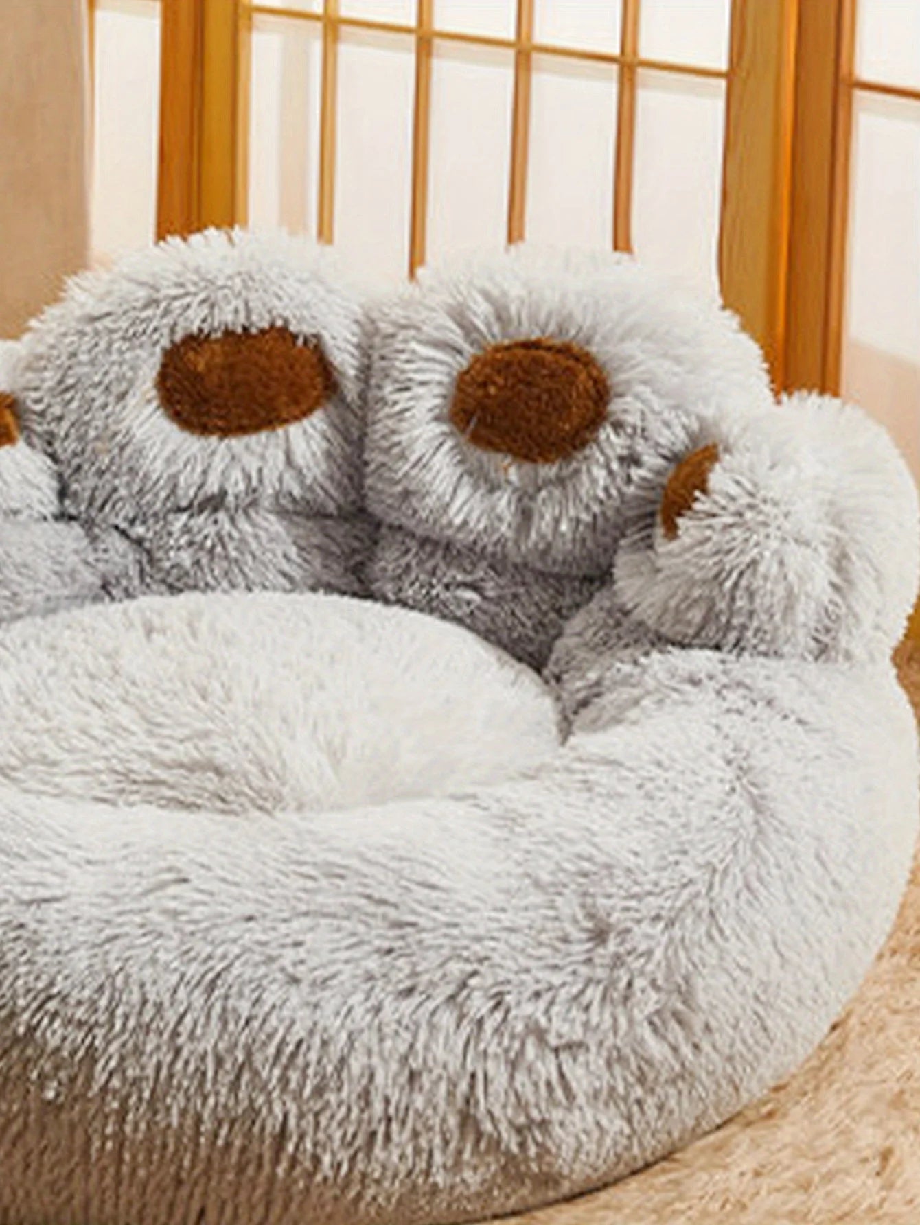 Cozy Large Pet Bed - Soft, Plush, Warm, and Long Kennel for Small, Medium, and Large Dogs,Winter Sleeping Sofa for Animals