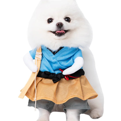 Halloween Dog & Cat Costume – Funny Small Dog Jacket & Creative Pet Outfit