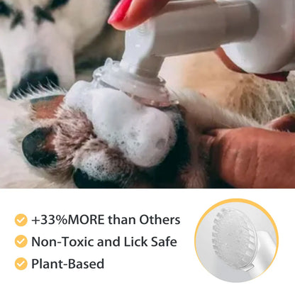 YEGBONG Pet Paw Cleaner Foam – Rinse-Free, Waterless Paw & Claw Care for Dogs & Cats