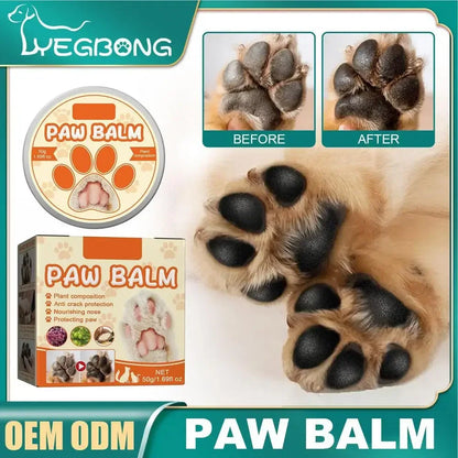 Pet Paw Balm – Moisturizing & Protective Butter for Paws & Nose, Dogs & Cats