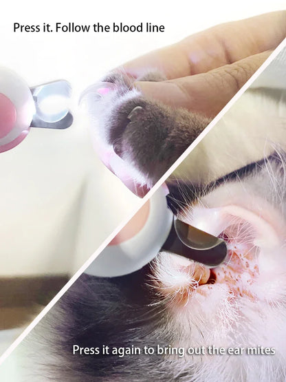 PawGleam™ LED Pet Nail Clipper