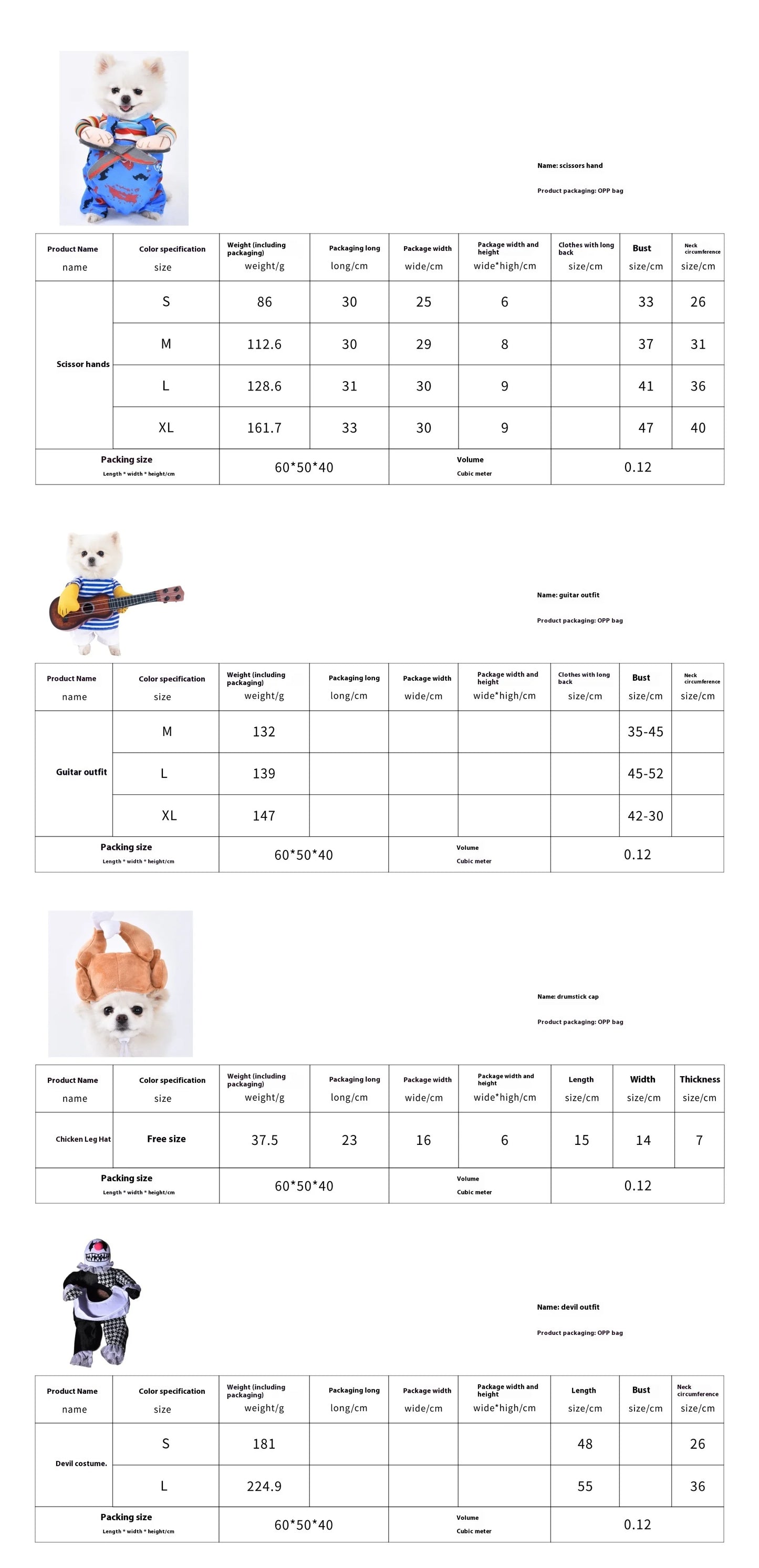 Halloween Dog & Cat Costume – Funny Small Dog Jacket & Creative Pet Outfit