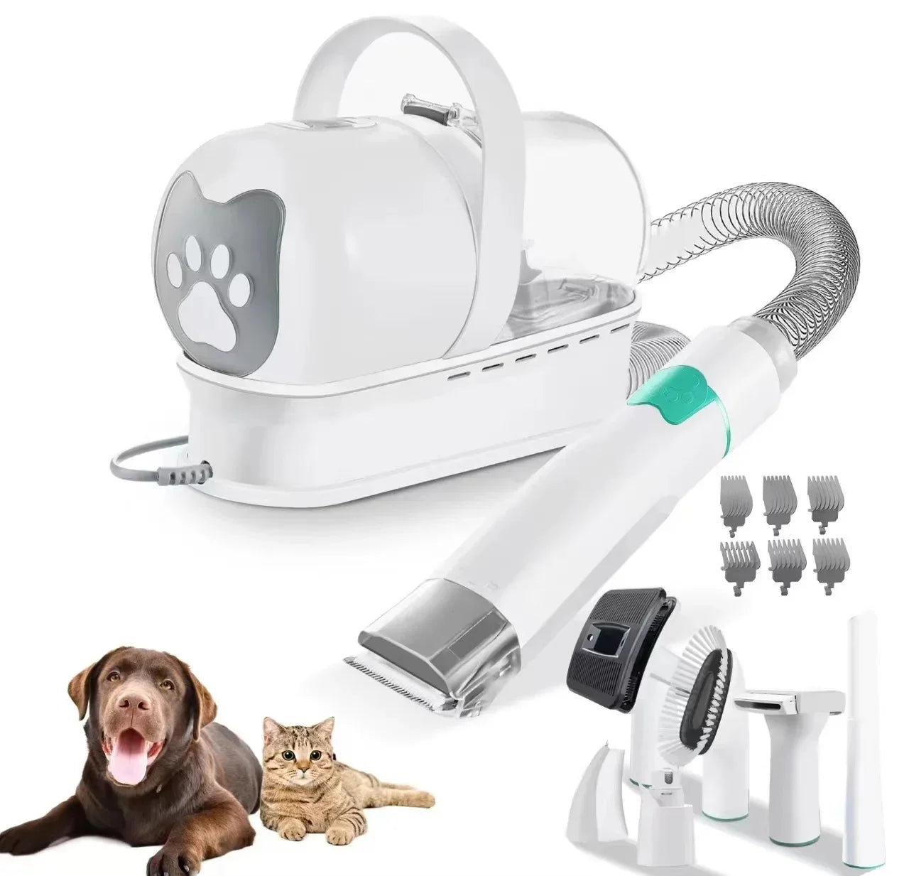 FurMaster™ 7-in-1 Pet Grooming Vacuum Kit