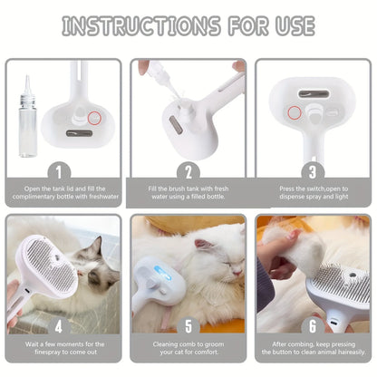 MistPaw™ Hydrating Pet Comb