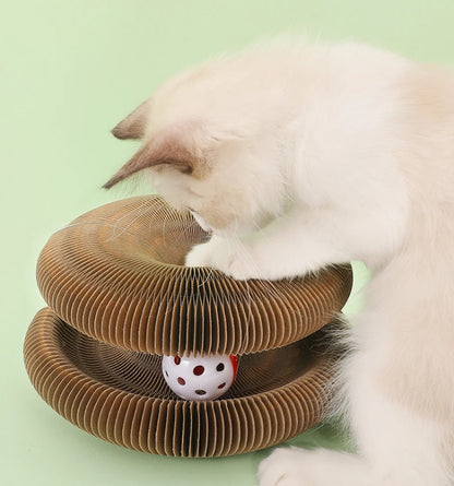 ScratchSphere™ Foldable Cat Play Board
