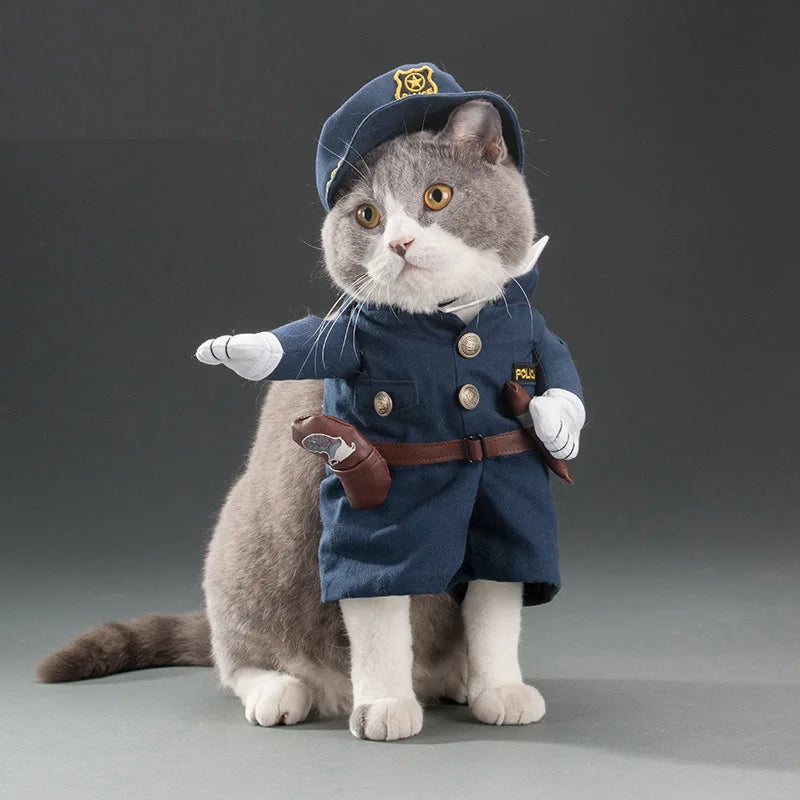 Pet Costume Clothes Suit for Cats & Dogs – Cute Cosplay Outfits for Halloween, Christmas & Parties