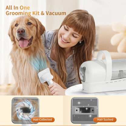 FurMaster™ 7-in-1 Pet Grooming Vacuum Kit
