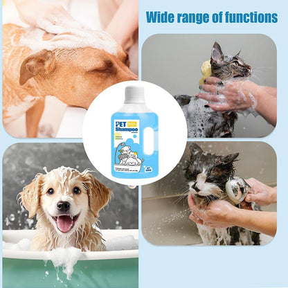 500ml Pet Shampoo – Gentle & Deodorizing for Cats & Dogs