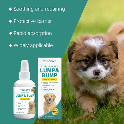 Pet Skin Repair Spray – Soothes Dryness, Redness & Itching for Puppies & Kittens