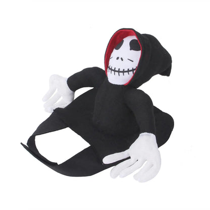 Halloween Pet Ghost Costume – Spooky Cute Dog & Cat Cape for Parties