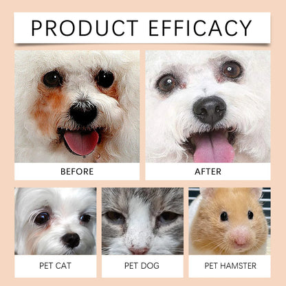30g Pet Eye Cleaner Cream – Natural Tear Stain Remover for Dogs & Cats