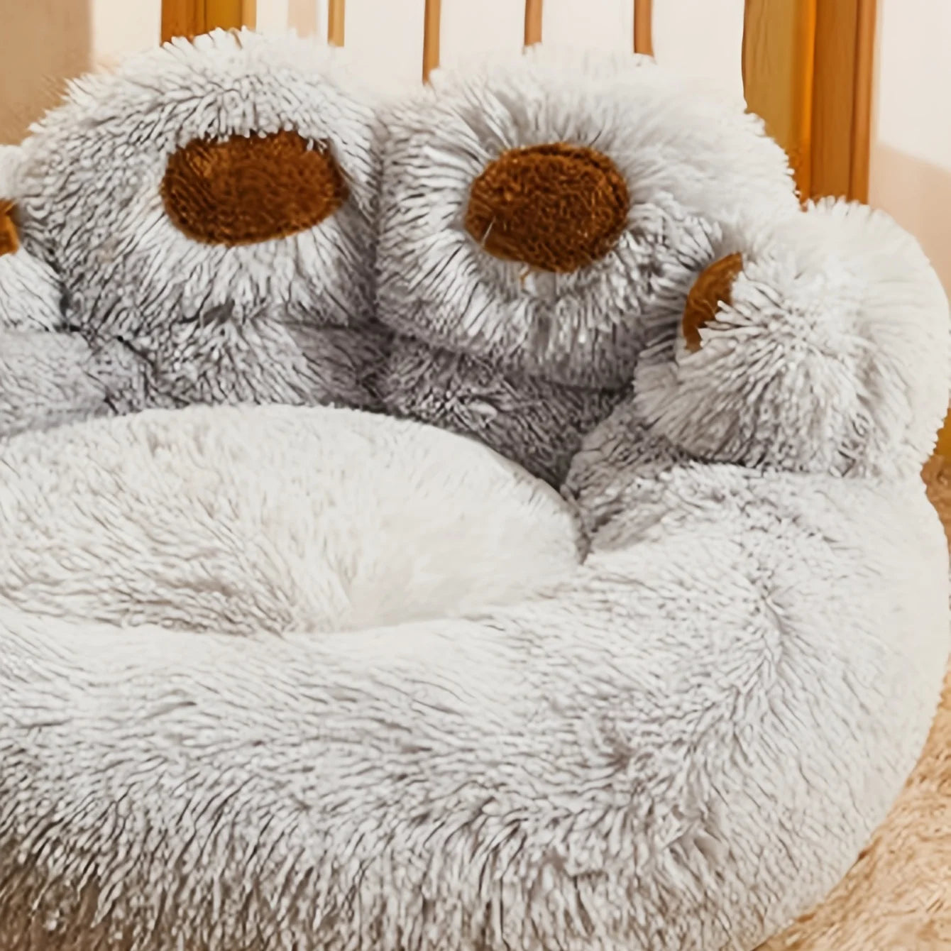Cozy Large Pet Bed - Soft, Plush, Warm, and Long Kennel for Small, Medium, and Large Dogs,Winter Sleeping Sofa for Animals